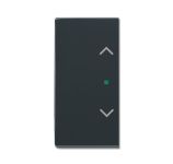 ABB Future SRB-2-81 Клавиша двойная free@home, жалюзи, антрацит ABB Future SRB-2-81 Клавиша двойная free@home, жалюзи, антрацит