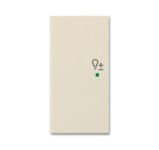 ABB Basic 55 Слоновая кость Клавиша двойная левая free@home, светорегулятор ABB Basic 55 Слоновая кость Клавиша двойная левая free@home, светорегулятор