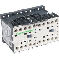 SE Contactors K Контактор реверсивный 3P, 6А, НЗ, 24В DС,ограничитель перенапряжения, зажим под винт