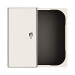 ABB SKY Белая Клавиша двойная левая free@home сцена ABB SKY Белая Клавиша двойная левая free@home сцена