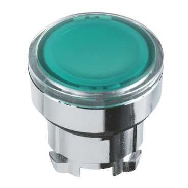 SE XB4 Головка для кнопки 22мм зеленая с возвратом