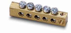 ABB Luca Клеммный блок N+PЕ на 4-6М, для крышек, наст.монт.