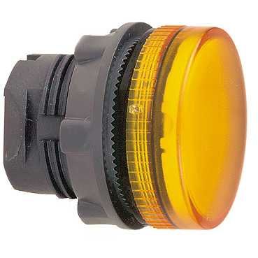 SE XB5 Головка сигнальной лампы 22мм желтая (ZB5AV053)