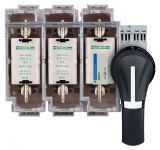 SE Ручки для фронтальных выносных рукояток черный/серый