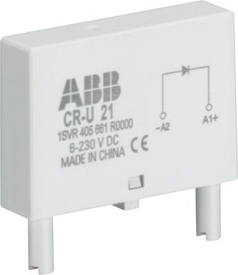 ABB Варистор и светодиод красный CR-U-61C 6-24B AC/DC для реле CR-U