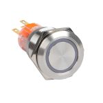 EKF PROxima Кнопка S-Pro67 19 мм без фикс. с оранжевой подсв. 230В EKF PROxima Кнопка S-Pro67 19 мм без фикс. с оранжевой подсв. 230В