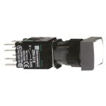 SE Кнопка 16мм белая с возвратом квадратная XB6DA15B