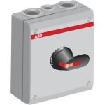 ABB OTP45 Рубильник в боксе OTP45B6M до 45A 6-полюсный, резьба 4хМ32+2хМ16