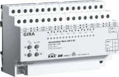 Gira KNX Актор управления жалюзи, 8 канальное 220 В АС 12-24 В AC/DC 6 А возм ручн упр DIN-рейка Gira KNX Актор управления жалюзи, 8 канальное 220 В АС 12-24 В AC/DC 6 А возм ручн упр DIN-рейка