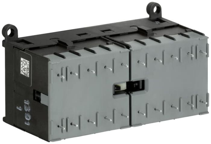 ABB Мини-контактор реверсивный VBC6A-30-10-P-2.4 (9A при AC-3 400В), катушка 17-32В DC, с выводами под пайку