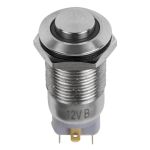 REXANT Кнопка антивандальная ?12 12В Б/Фикс (2с) (ON)-OFF красная