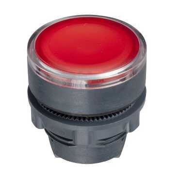 SE XB5 Головка для красной кнопки 22мм с возвратом (ZB5AA48)