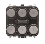 ABB Zenit 6129/98-509 Сенсор 6-клавишный, ИК-приёмник ABB Zenit 6129/98-509 Сенсор 6-клавишный, ИК-приёмник