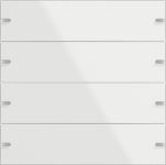 Gira Наб.клвш. 4-м сенс.выкл.4 TS4 белое стекло Gira Наб.клвш. 4-м сенс.выкл.4 TS4 белое стекло