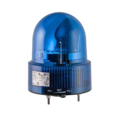 SE Лампа маячок вращающийся синяя 24В AC/DC 120мм XVR12B06S