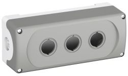 ABB MEP-3-0 Корпус кнопочного поста на 3 элемента пластиковый