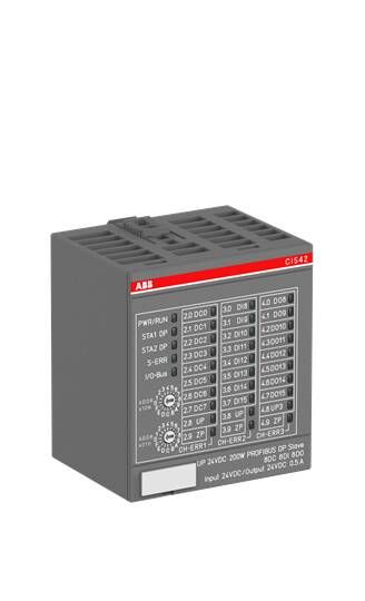 ABB Модуль интерфейсный, 8DI/8DO/8DC, CI542-DP