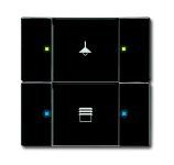 ABB KNX Антрацит 6126/02-81-500 Сенсор 2/4-клавишный ABB KNX Антрацит 6126/02-81-500 Сенсор 2/4-клавишный