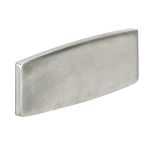 Legrand Osmoz Вставка-маркер для без надписей алюминиевый широкий размер