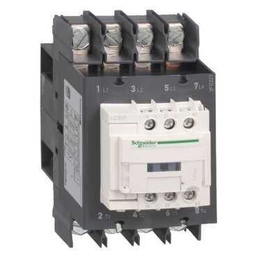 SE Contactors D Контактор 4Р Everlink AC1 415В 80A катушка управления 48В DC