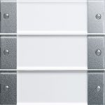 Gira KNX S-55 Алюминий Комплект клавиш 3 шт к сенсорам Basis 511300,Komfort 513300 Gira KNX S-55 Алюминий Комплект клавиш 3 шт к сенсорам Basis 511300,Komfort 513300