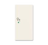 ABB Basic 55 Шале (бел) Клавиша двойная правая free@home, светорегулятор ABB Basic 55 Шале (бел) Клавиша двойная правая free@home, светорегулятор