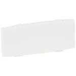 Legrand Osmoz Вставка-маркер для этикеток без надписей чёрная узкая