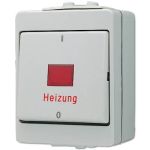 JUNG Аварийный выключатель для отопительных систем 16AX 400V ~ для накладного монтажа IP44 JUNG Аварийный выключатель для отопительных систем 16AX 400V ~ для накладного монтажа IP44