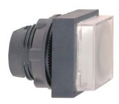 SE XB5 Головка кнопки 22мм квадратная белая с подсветкой, с возвратом ZB5CW113