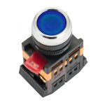 EKF PROxima Кнопка ABLFS-22 с подсветкой синий NO+NC 230В EKF PROxima Кнопка ABLFS-22 с подсветкой синий NO+NC 230В