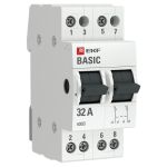 EKF Трехпозиционный переключатель 2P 32А Basic EKF Трехпозиционный переключатель 2P 32А Basic