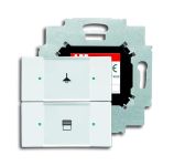 ABB KNX Альпийский белый Сенсор 2-кл. в комплекте с коплером ABB KNX Альпийский белый Сенсор 2-кл. в комплекте с коплером