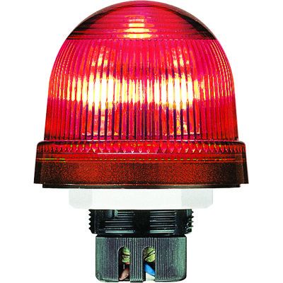 ABB KSB Сигнальная лампа-маячок KSB-306R красная мигающая со светодиодам и 24В AC/DC