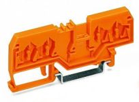Wago Проставка того же профиля пригод. для 4-провод. клемм гориз. т, оранжевые 280-835/056-000