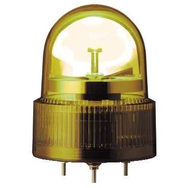 SE Лампа маячок вращающийся оранжевая 24В AC/DC 120мм XVR12B05