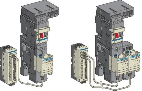 SE Contactors D Модуль силового соединения