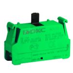 DKC Контактный блок с клеммным безвинтовым зажимом, нормально-открытый