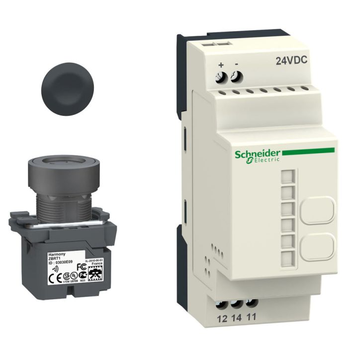 SE Комплект приемник и беспроводная кнопка 24ВDC XB5RFB01