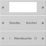 Gira Набор клавиш 2-местный Plus, ГРАВИРОВКА