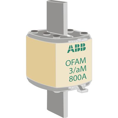 ABB OFAF3 Предохранитель OFAF3aM800 800A тип аМ размер3, до 500В