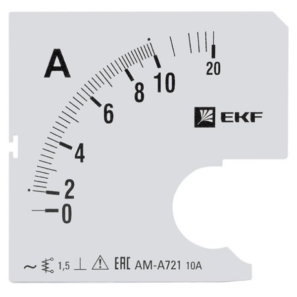 EKF PROxima Шкала сменная для A721 10/5А-1,5