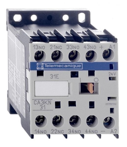 SE Auxiliary contactors Промежуточное реле 3НО+1НЗ, цепь управления 220В DC (CA3KN31MD)