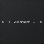 Gira Набор клавиш 1-местный, НАДПИСЬ