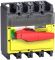 SE Compact INS/INV Выключатель-разъединитель INV400 3P красная рукоятка/желтая панель