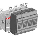ABB OS25 Рубильник OS250D04FP до 250А 4-полюсный, предохранитель 0 или 1 (нет в комплекте)
