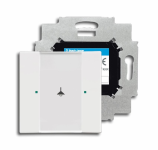 ABB KNX Альпийский Белый Сенсор 1-х клавишный, с коплером ABB KNX Альпийский Белый Сенсор 1-х клавишный, с коплером