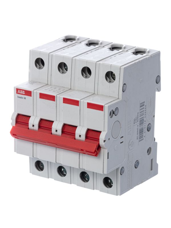 ABB Basic M Выключатель нагрузки 4P, 50A, BMD51450