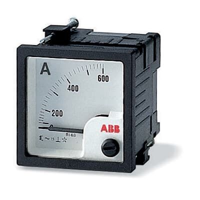 ABB AMT Амперметр постоянного тока без шкалы AMT2-A2/48,вкл. через шунт 60 мВ