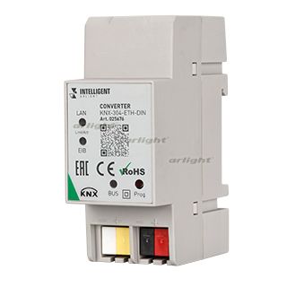 Arlight INTELLIGENT Конвертер KNX-304-ETH-DIN (BUS) (INTELLIGENT Пластик)