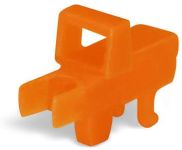 Wago блокировка для предотвращ. повтор. закрыт. полз защелкивающий тип, оранжевые 2005-7300